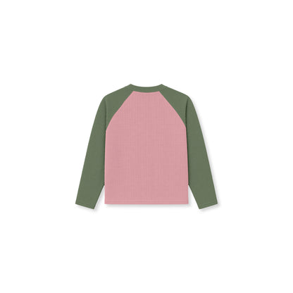 Strawberry Matcha Waffle L/S