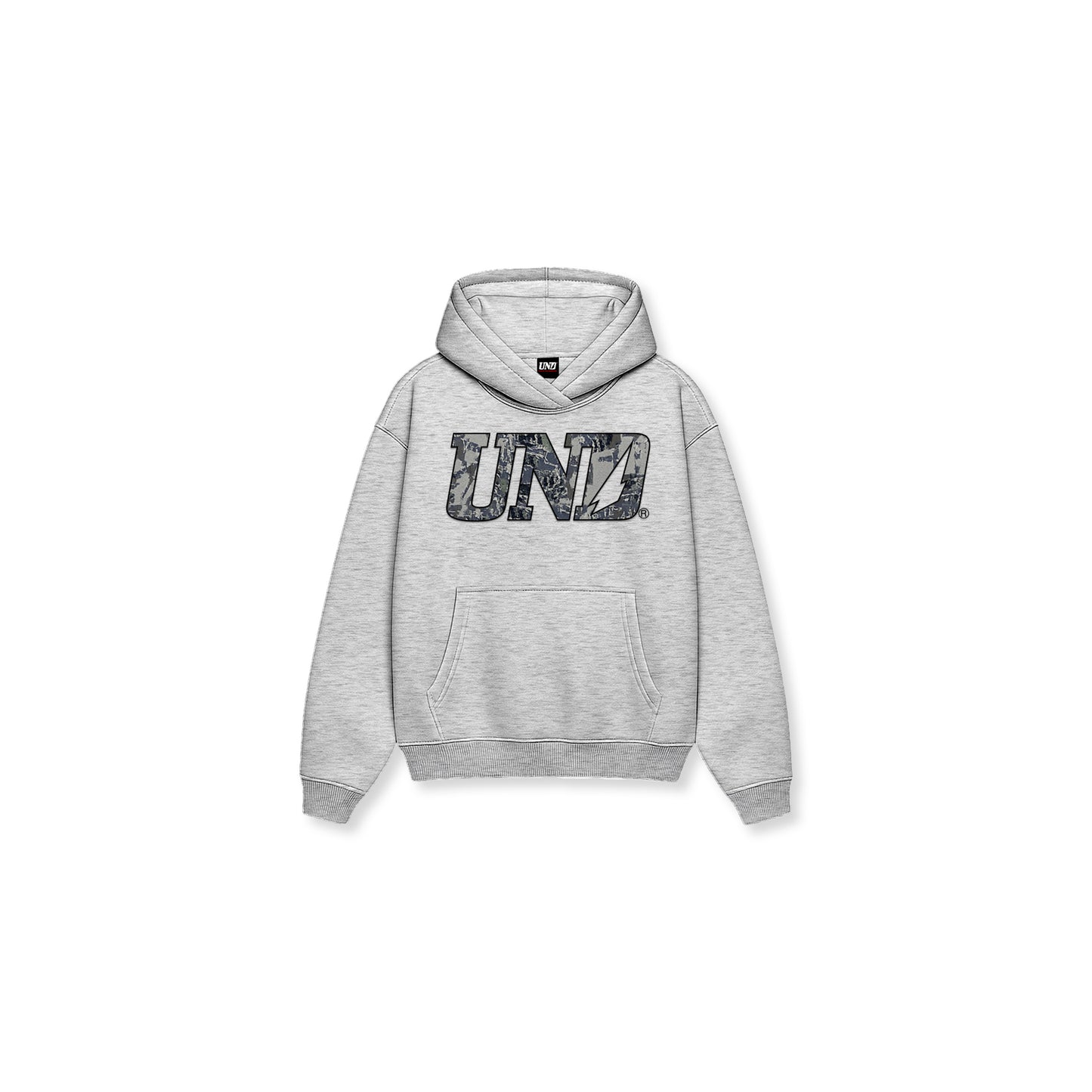 BIGO Digi Camou Hoodie in Grey