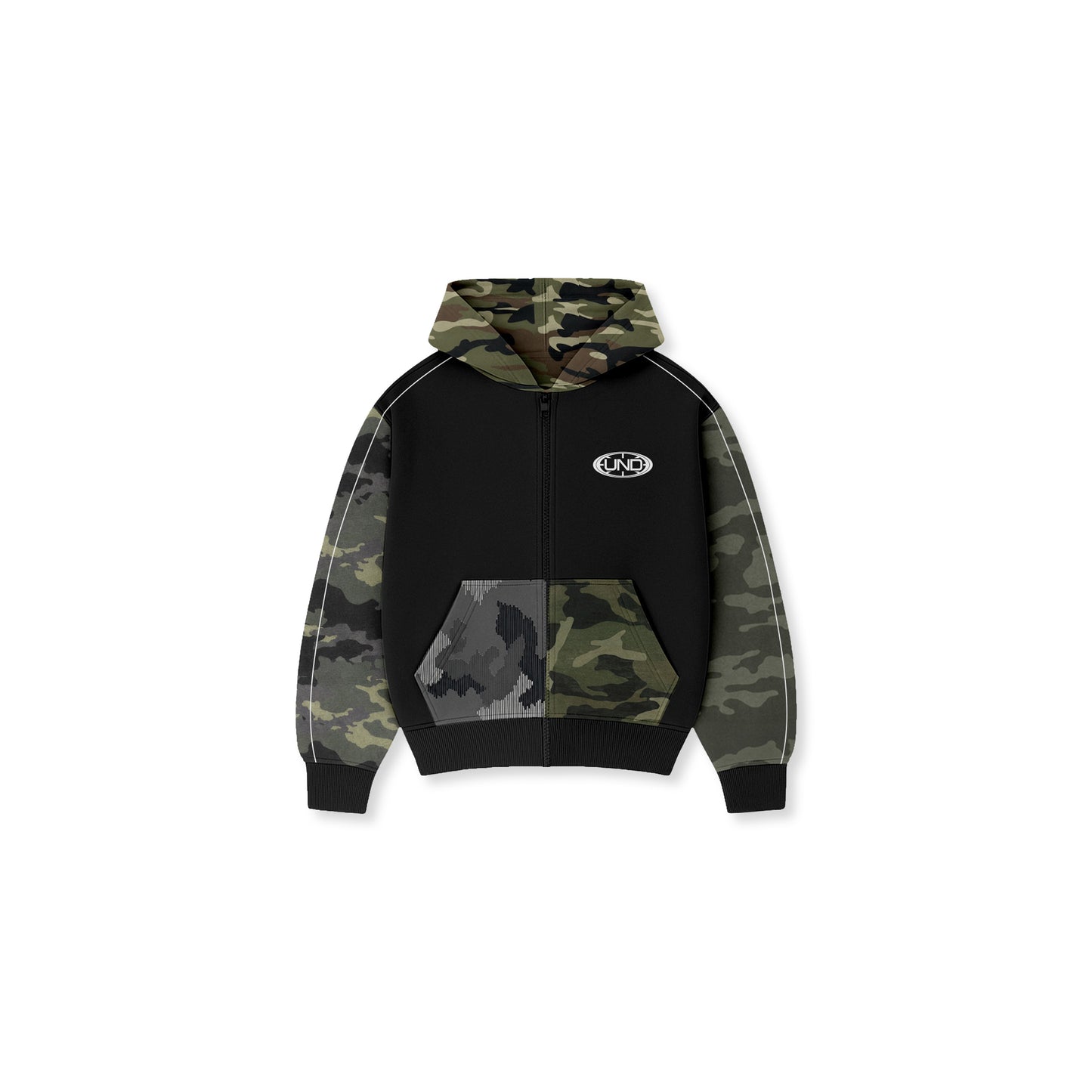 Remix Camou Full-Zip Hoodie