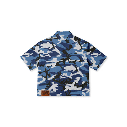 UND Heavyweight Work Polo Military Blue