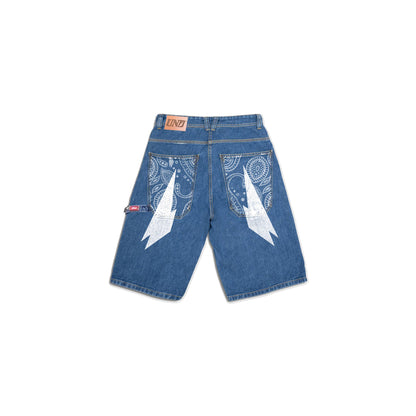 UND Embossed Denim Jorts