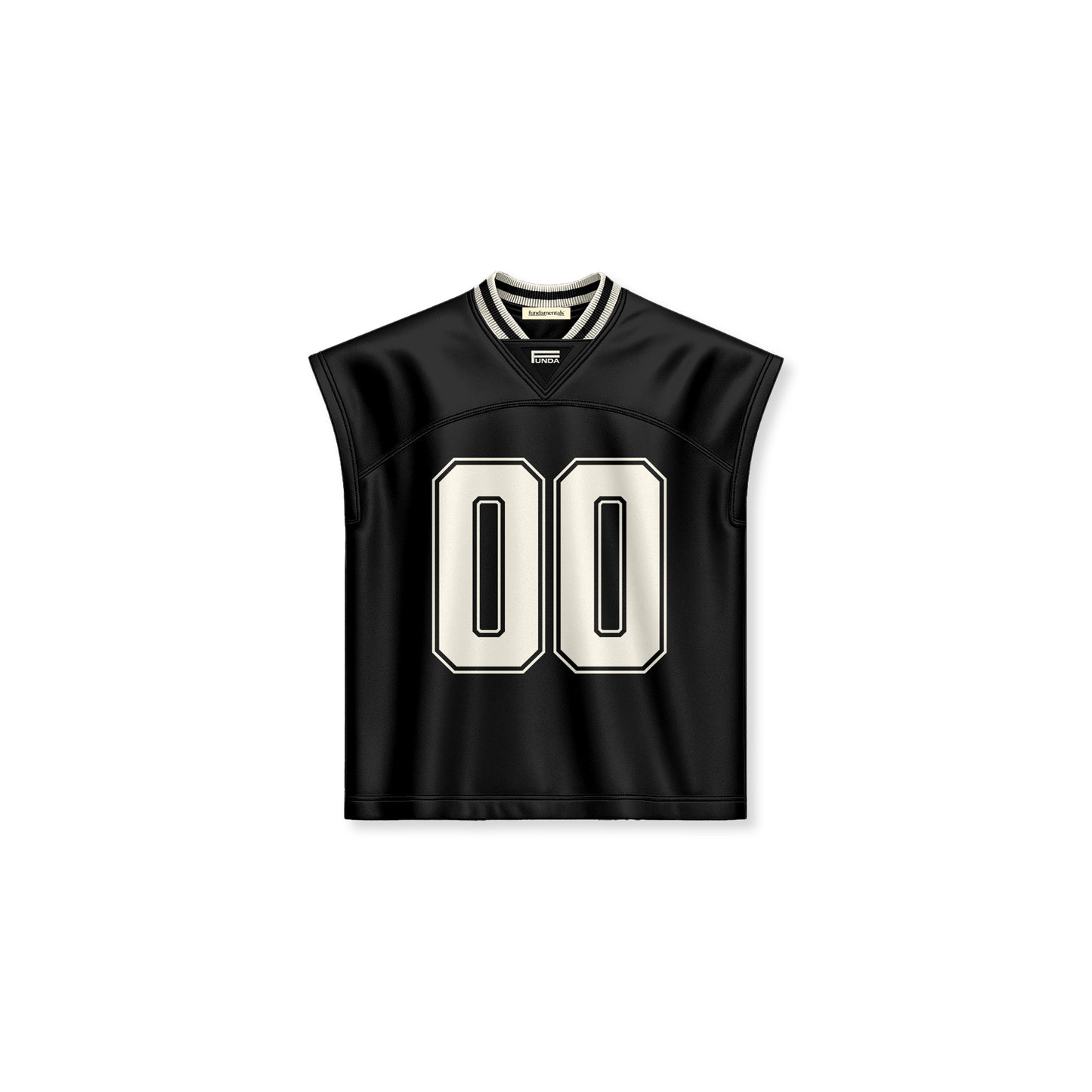 TWO FACE ARC MICROSHINY JERSEY BLACK