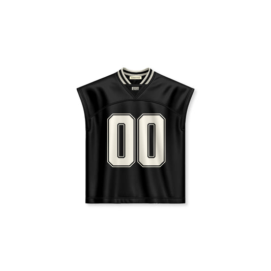 TWO FACE ARC MICROSHINY JERSEY BLACK