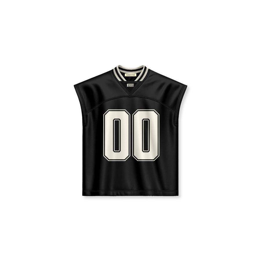 TWO FACE ARC MICROSHINY JERSEY BLACK