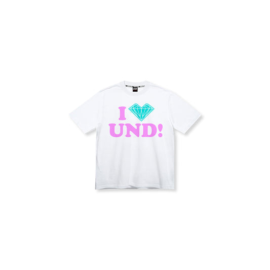 DMND Tee in White