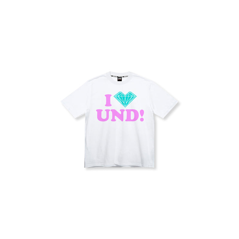 DMND Tee in White