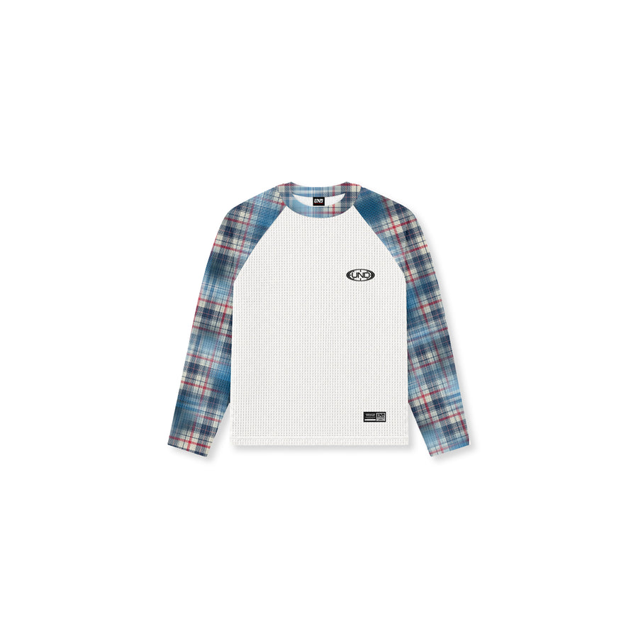 GLOGO Stewart Royal Waffle Knit L/S