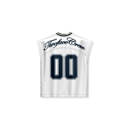 TWO FACE ARC MICROSHINY JERSEY WHITE