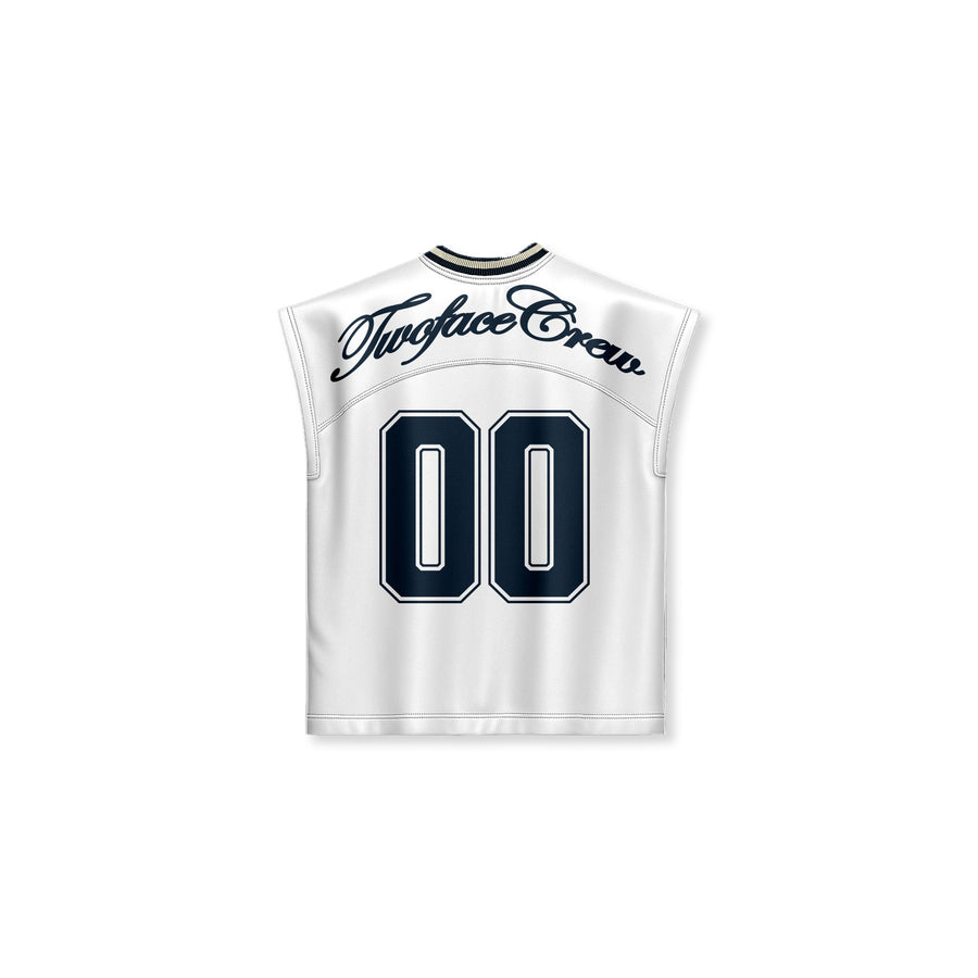 TWO FACE ARC MICROSHINY JERSEY WHITE