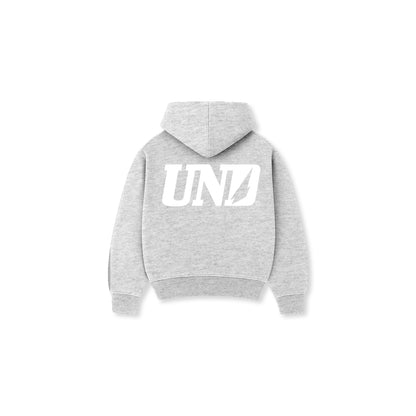BIGO Zip Up Hoodie in Grey