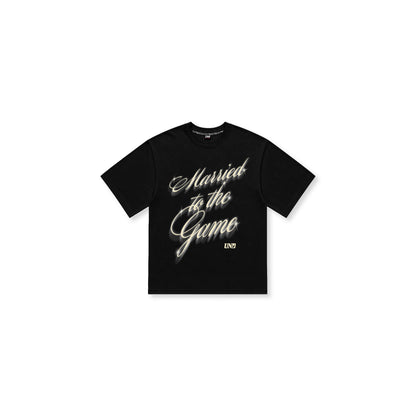 M2G Script Tee in Black