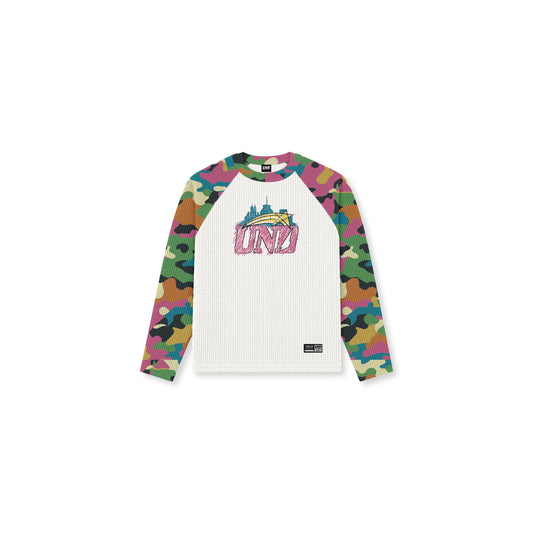 Crayon Camou Waffle Knit L/S