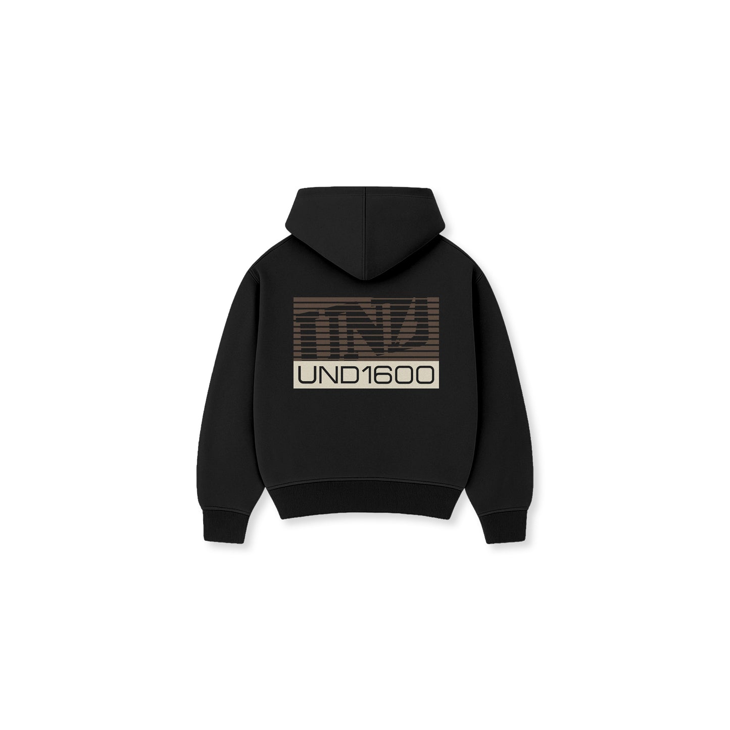 ALPINE FULL ZIP HOODIE BLACK