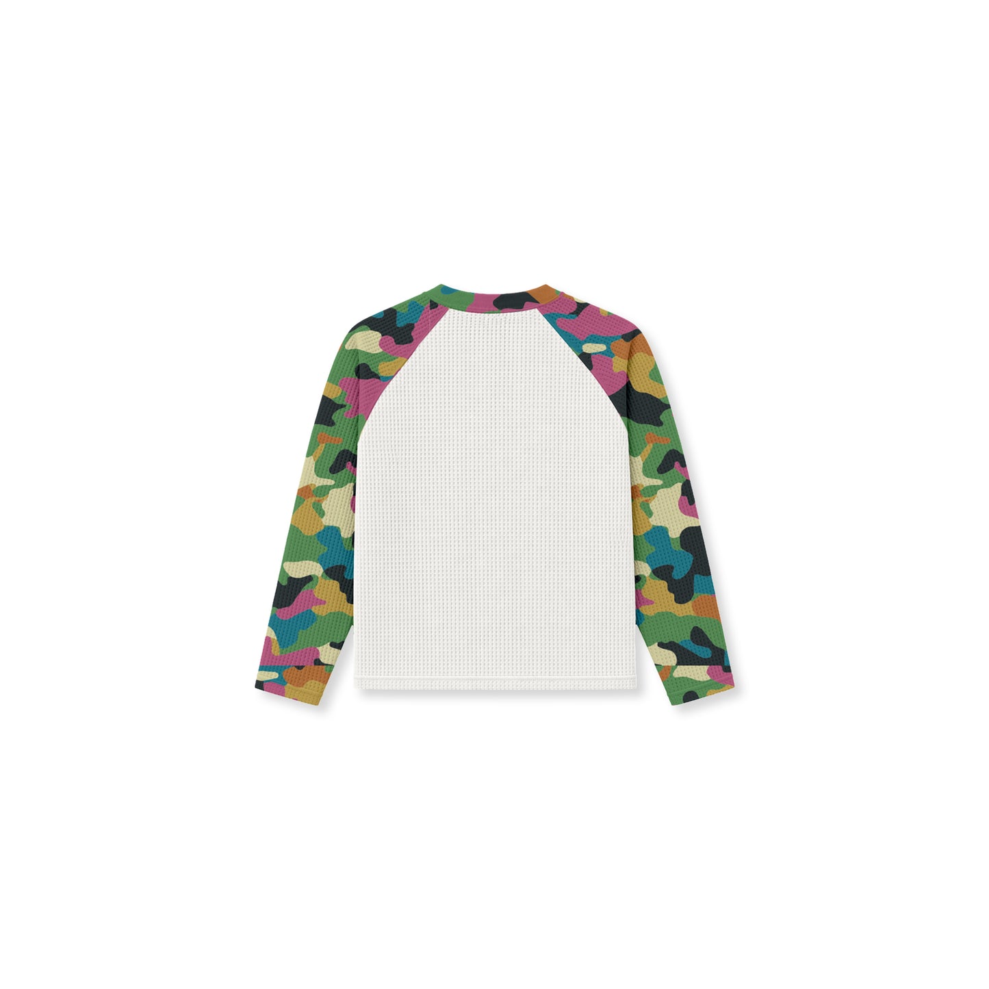 Crayon Camou Waffle Knit L/S