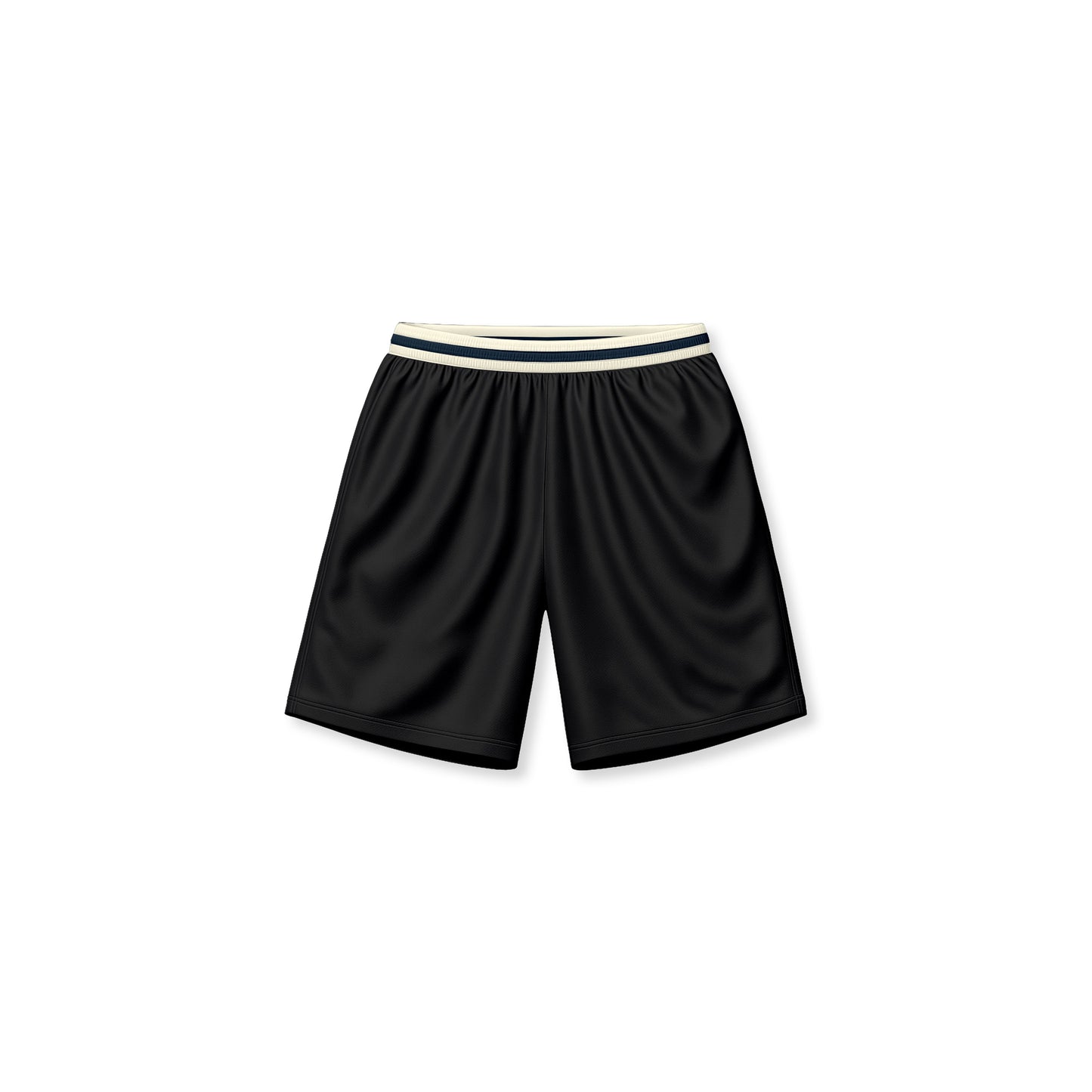 TWO FACE ARC MICROSHINY SHORTS BLACK