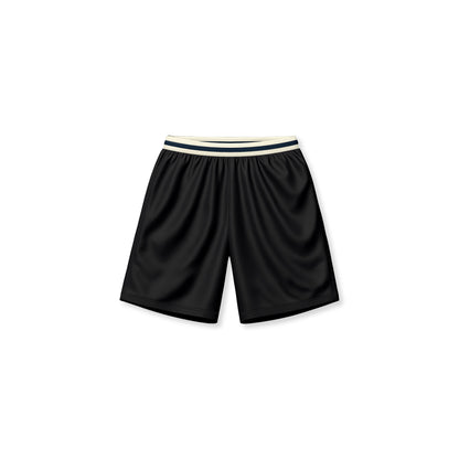 TWO FACE ARC MICROSHINY SHORTS BLACK