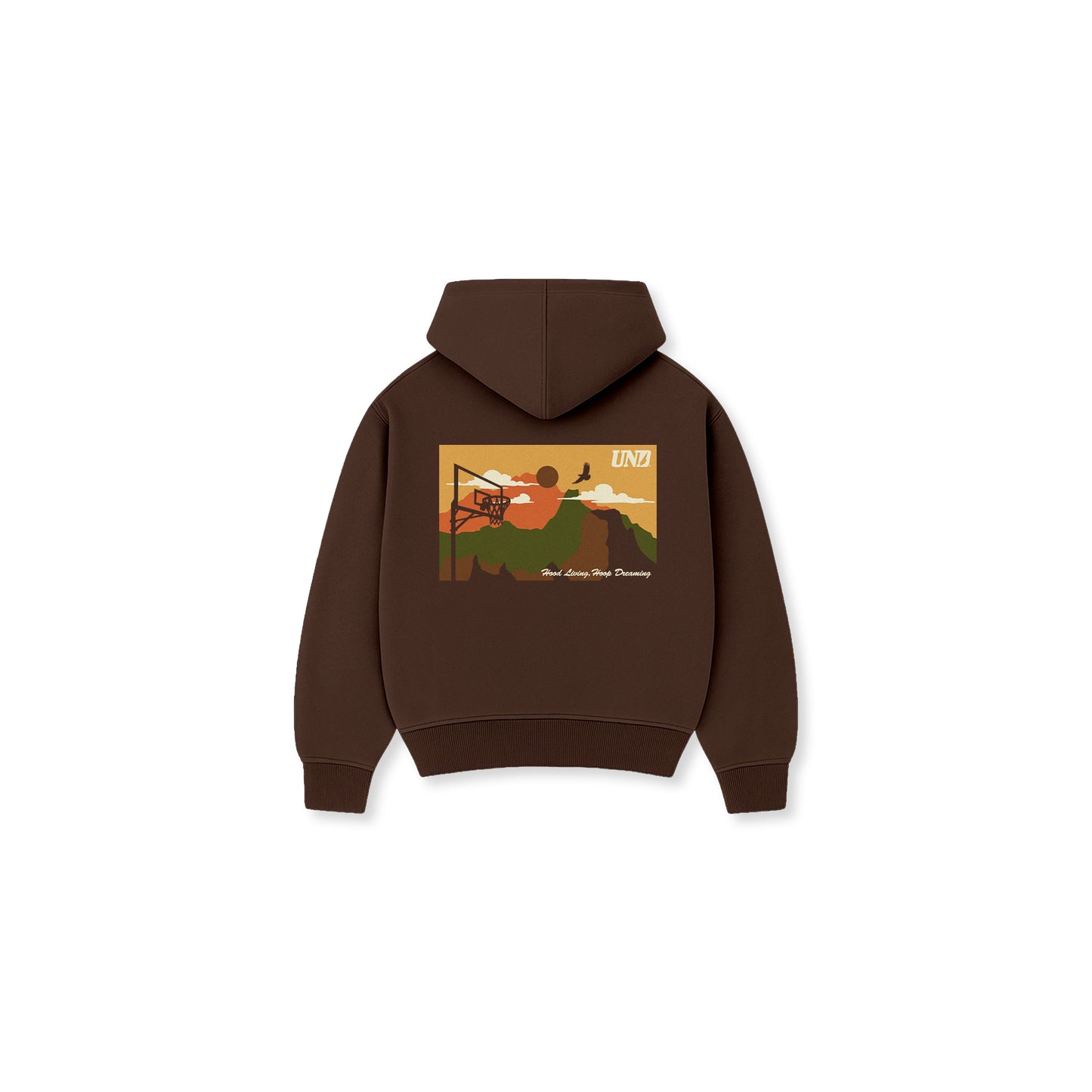 MEMENTO HOODIE BROWN