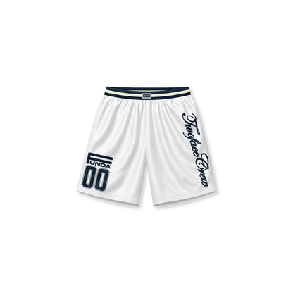 TWO FACE ARC MICROSHINY SHORTS WHITE