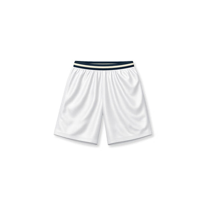 TWO FACE ARC MICROSHINY SHORTS WHITE