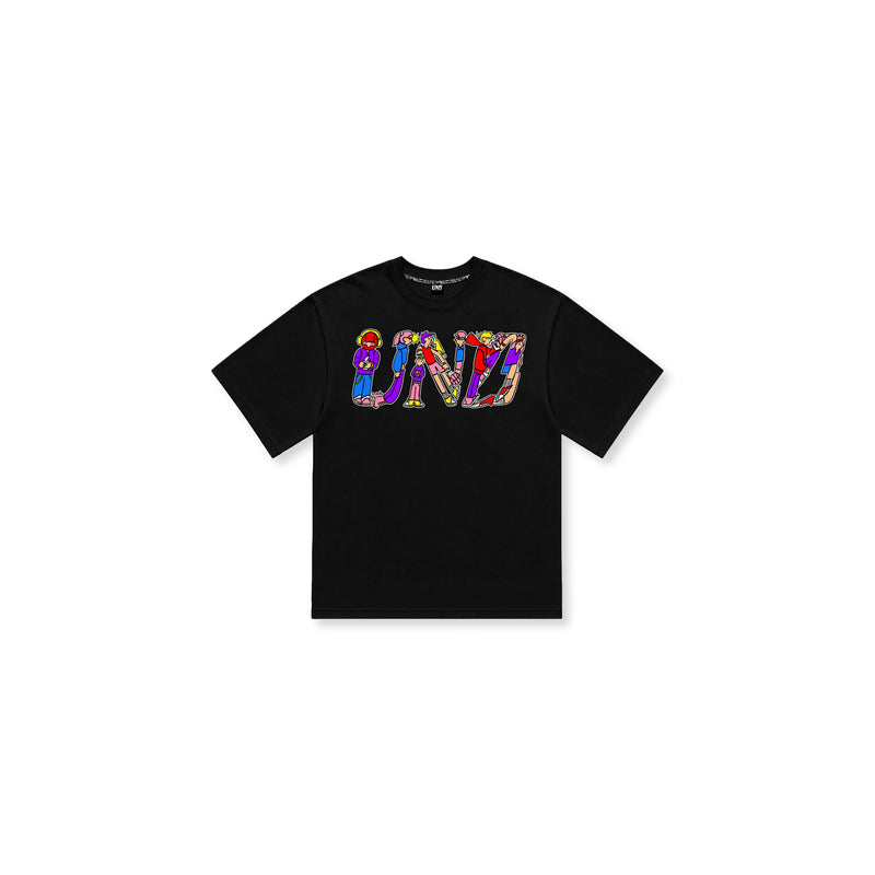 Logo Community Tee in Black