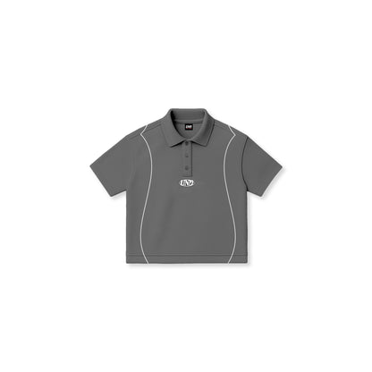 PIPE Melange Polo in Grey