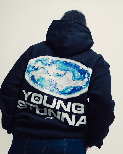 ¥$ FUNDA Hoodie in Black