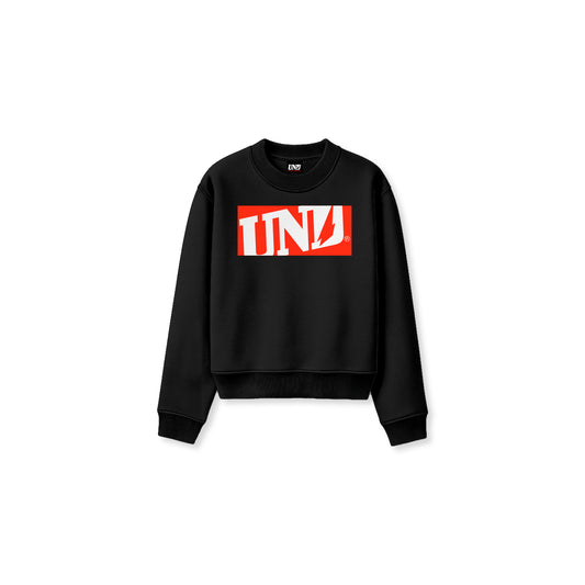 Bound Logo Crewneck in Black