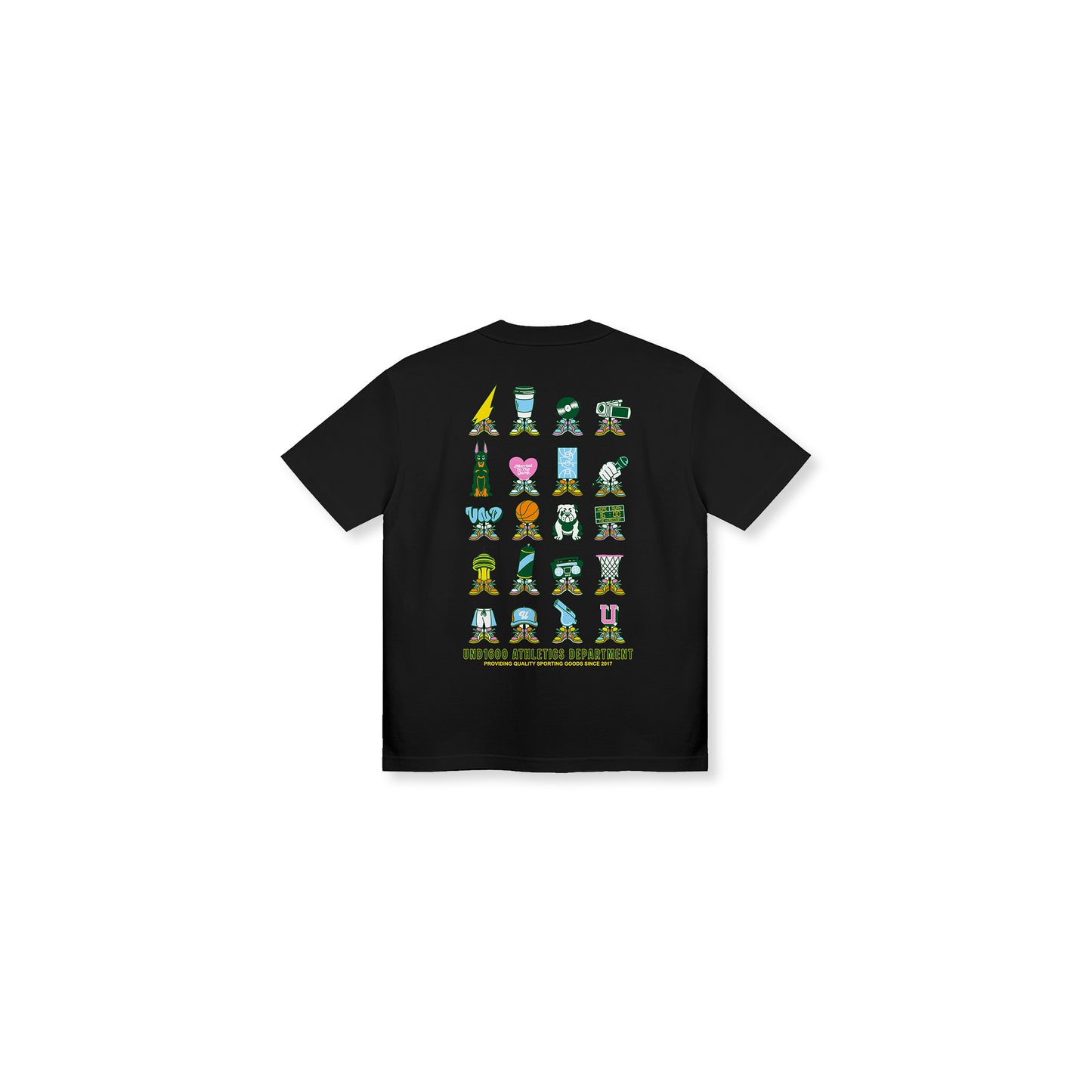HTSY Mascots Tee Black