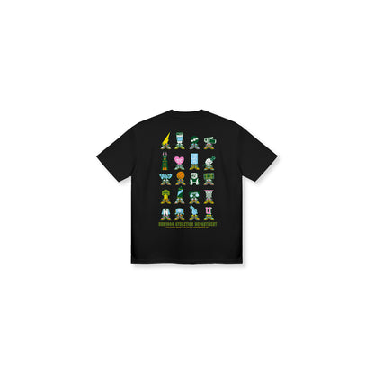 HTSY Mascots Tee Black