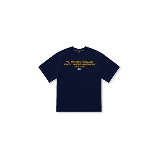 DEFICIT Tee Navy