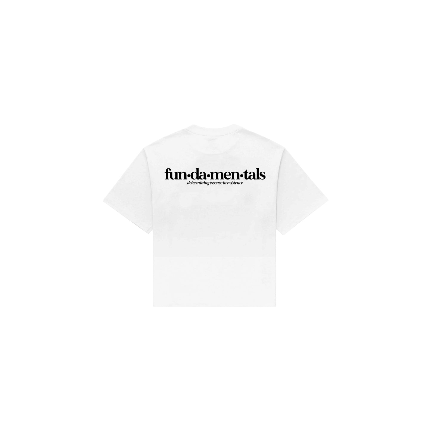 Fundamentals Define Boxed Tee Ivory