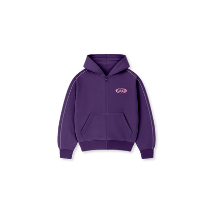 UND1600 Athletics Full-Zip Hoodie Purple