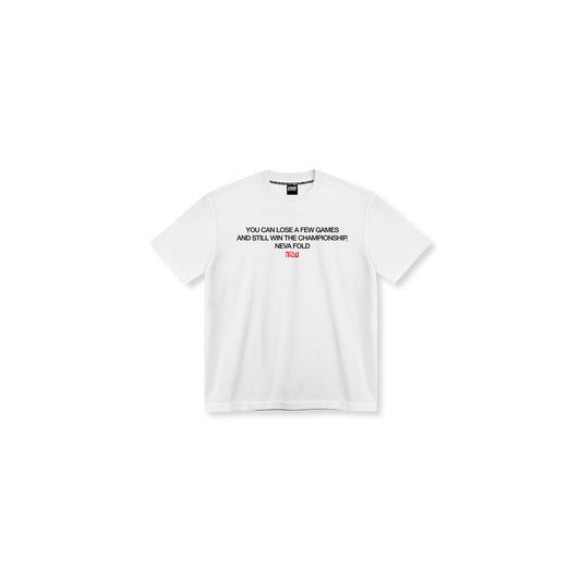 DEFICIT Tee White