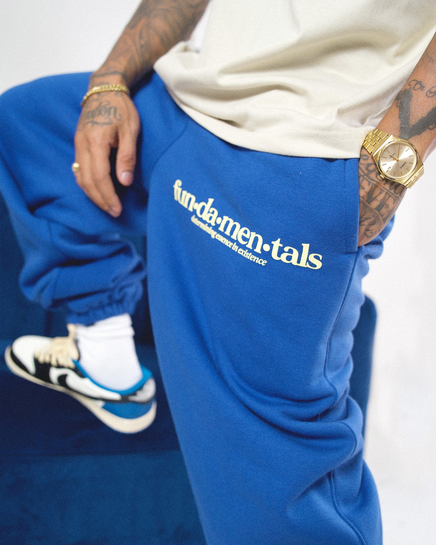 Fundamentals Define Sweatpants Azul