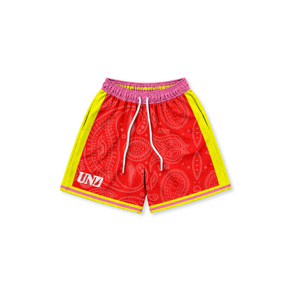 Bandana V2 Pink Lemonade Mesh Shorts