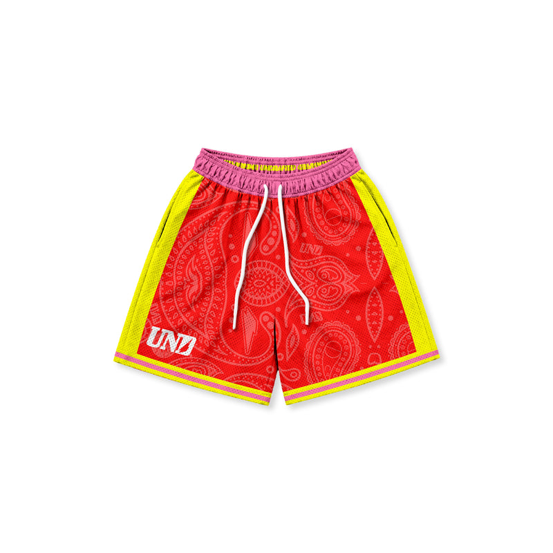 Bandana V2 Pink Lemonade Mesh Shorts