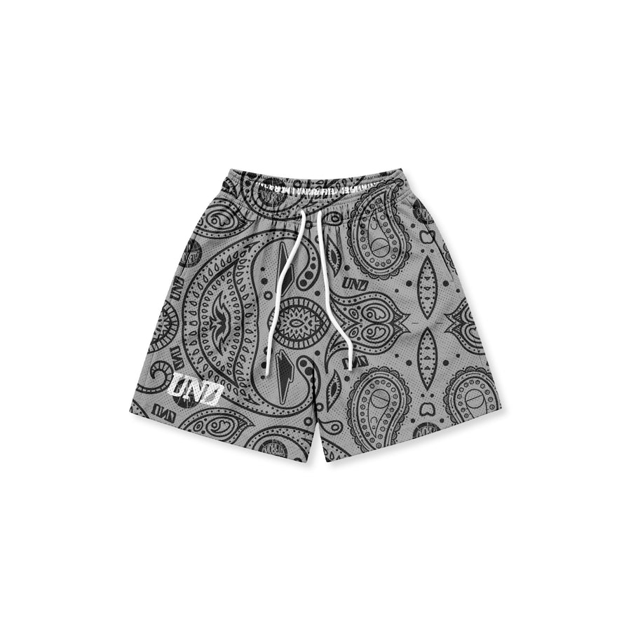 Bandana Logo Platinum Mesh Shorts