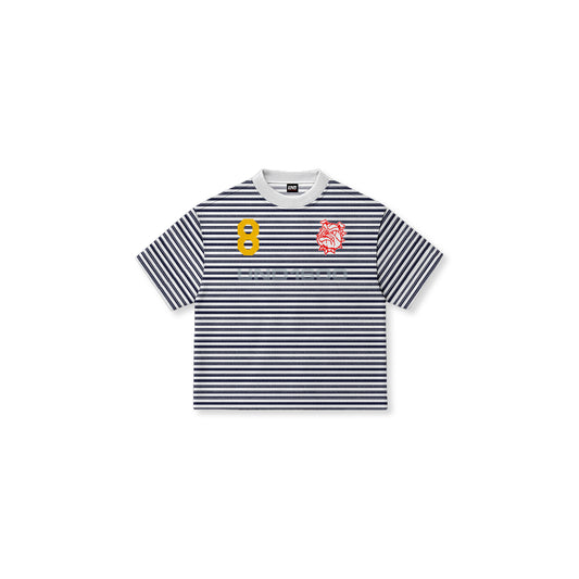 Year 8 Stripe Boxy Tee "CANDY"