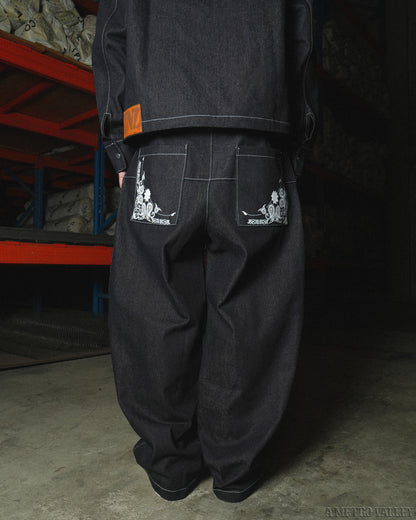 UND1600 Raw Denim Pants