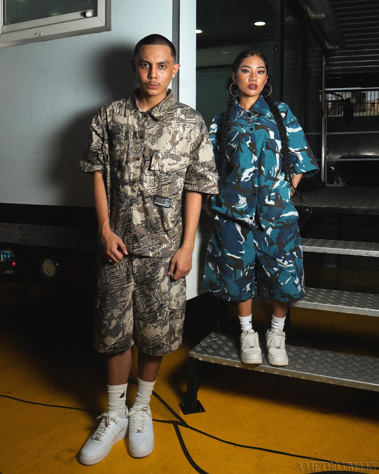 UND Heavyweight Work Polo Digi Camou
