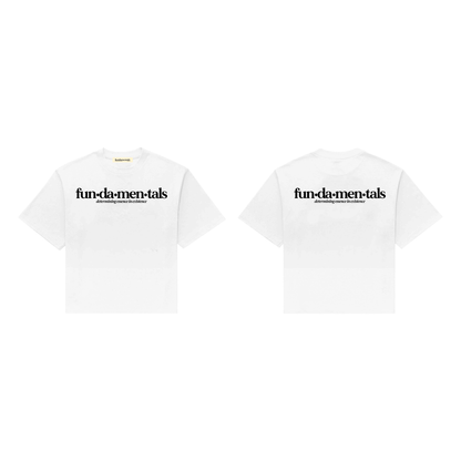 Fundamentals Define Boxed Tee Ivory