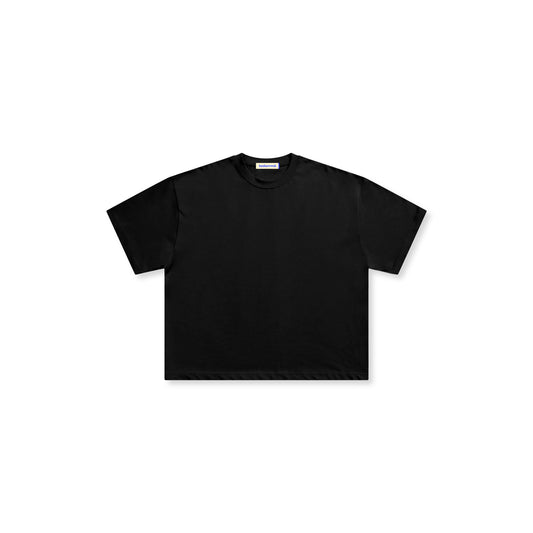 Fundamentals Blank in Black (Boxy)