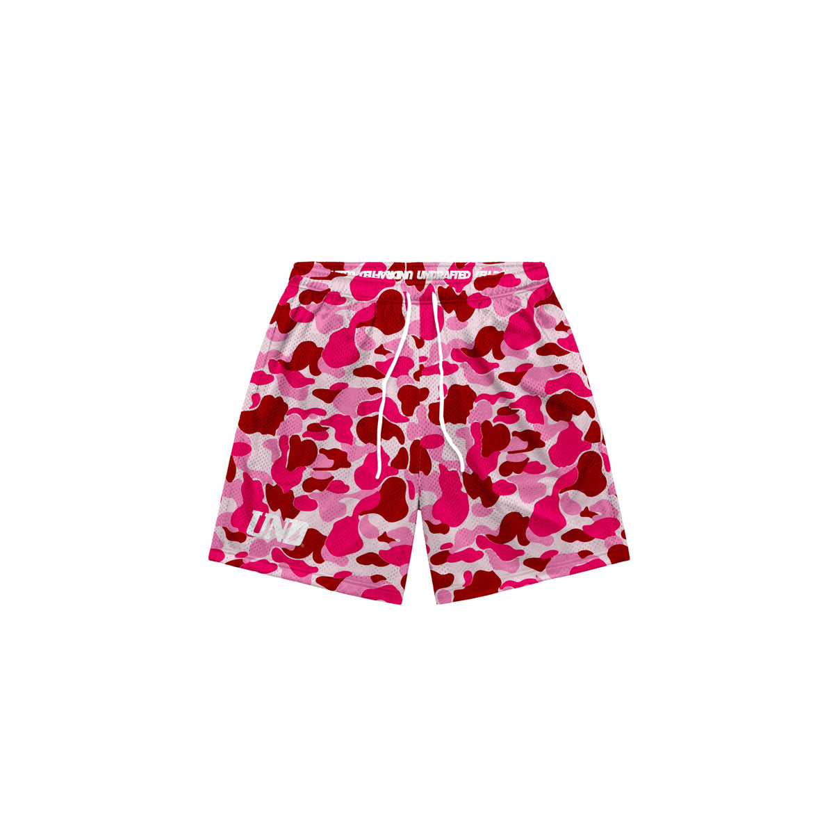 Pink Camou Baggy Mesh Shorts – UNDRAFTED