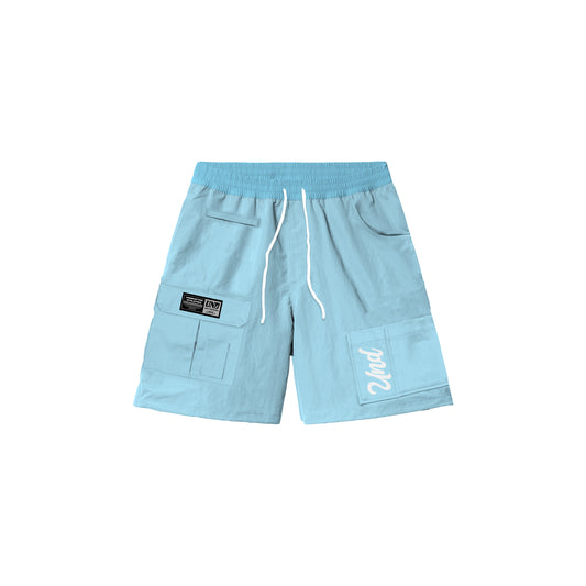 UND Heavyweight Cargo Shorts Baby Blue