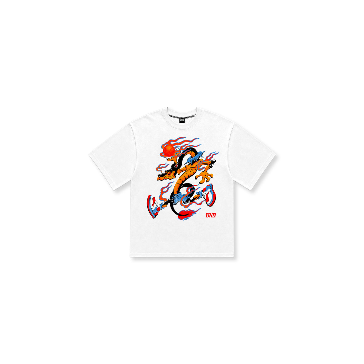 Draco Tee in White