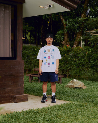 SHINING Tee in White