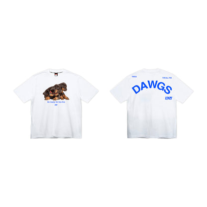 For All The Dawgs Tee White