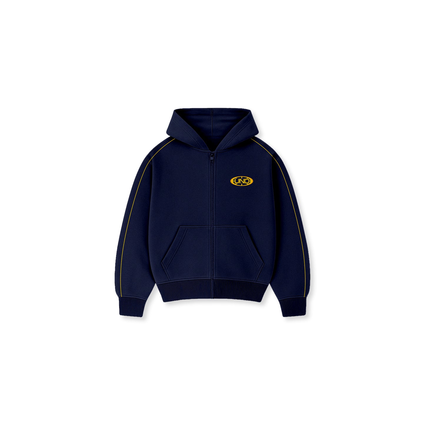 UND1600 Athletics Full-Zip Hoodie Navy