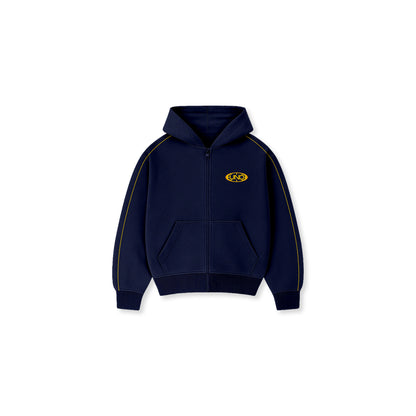 UND1600 Athletics Full-Zip Hoodie Navy