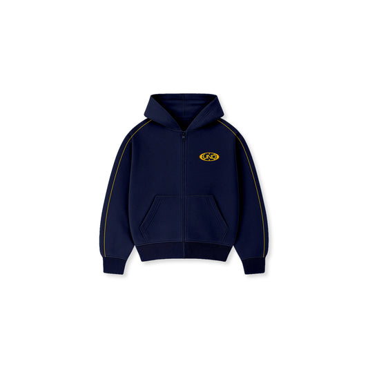 UND1600 Athletics Full-Zip Hoodie Navy